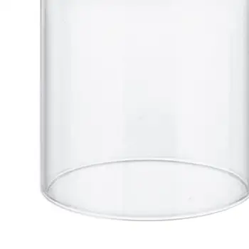 Стеклянный абажур для подвесного светильника, декор для домашней люстры в гостиной 10x15 см