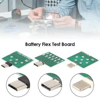 Тестовая плата Micro 8 Pin Type-C Flex, модуль док-станции для зарядки аккумулятора для Android iPhone