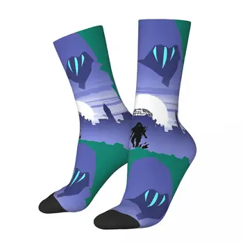 Хип-хоп ретро Руки тьмы Сумасшедшие мужские компрессионные носки Унисекс Доблестные агенты Игра Harajuku бесшовные носки с принтом для экипажа