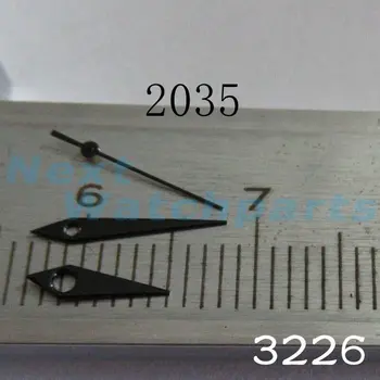 Черный набор стрелок для часов Miyota 2035 Механизм № 3226
